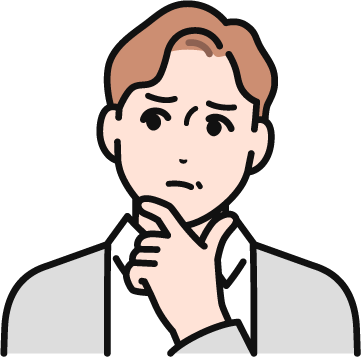 売却について悩む男性