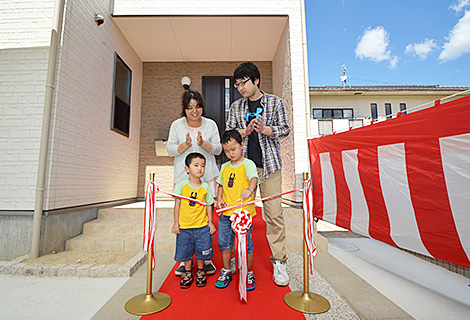 東広島市西条町寺家　M様ご家族